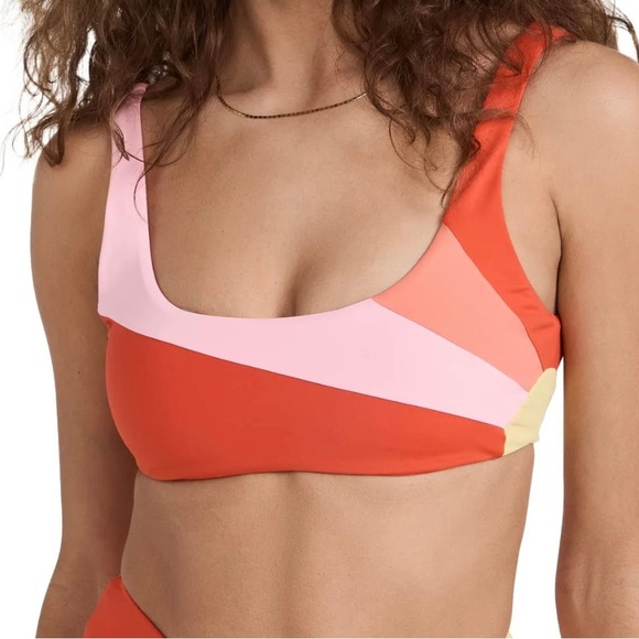 L*Space Sunburst Bikini Set Lucas Bottom & Lizzie Top Women’s XS New with tags - Picture 3 of 7